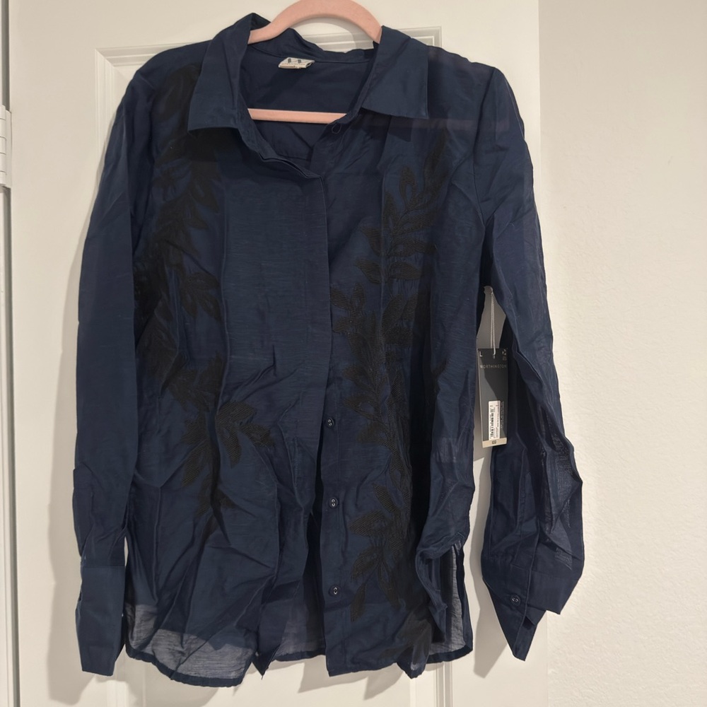 Women’s Navy & Black Shirt